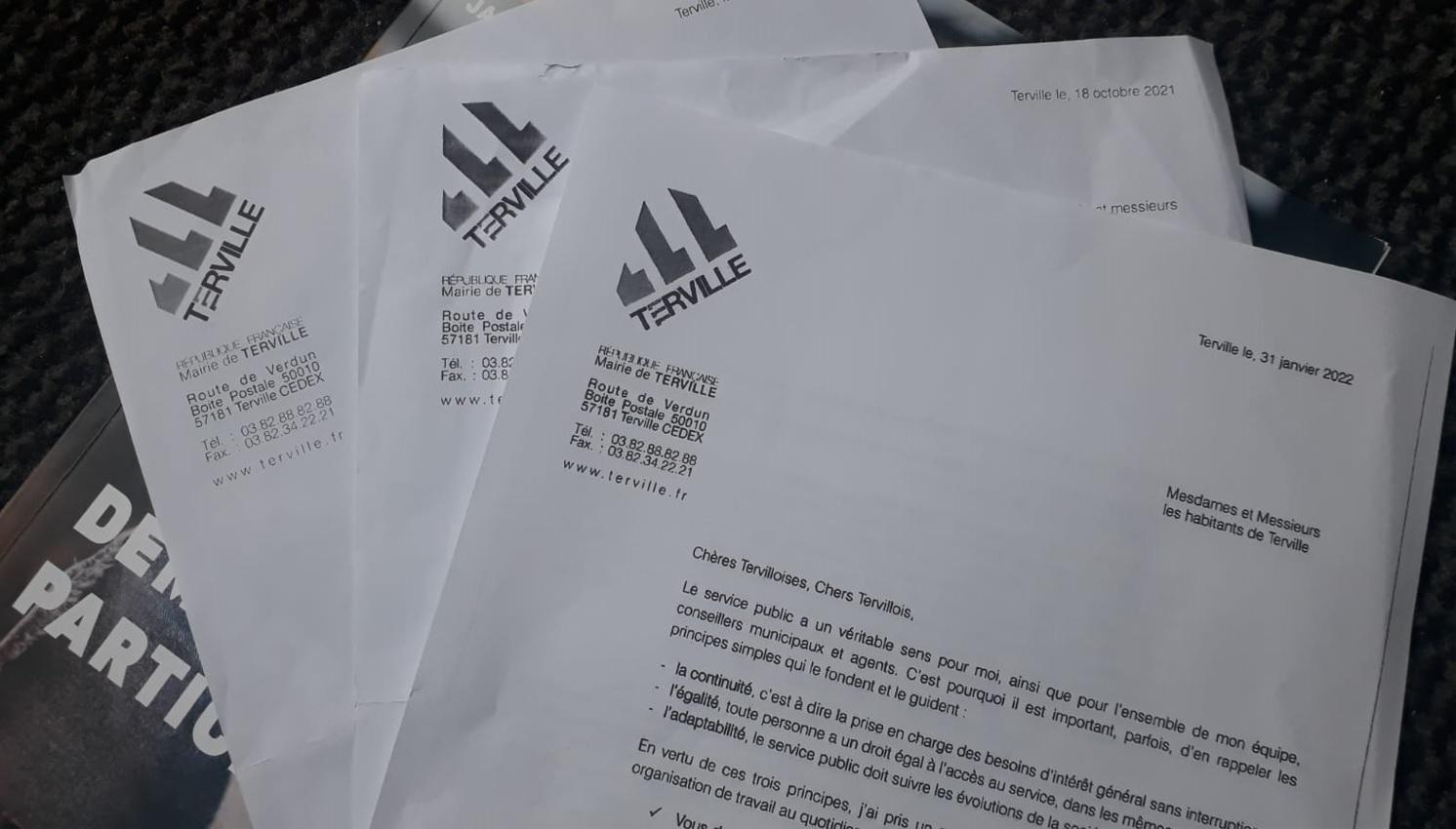 Courriers du maire 3